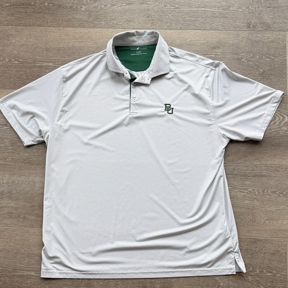 Horn Legend Other - Baylor University White Polo Shirt